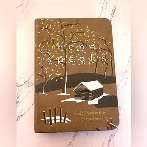 Hope Speaks God’s Voice In The Still Of The Morning Religious Book BNWT